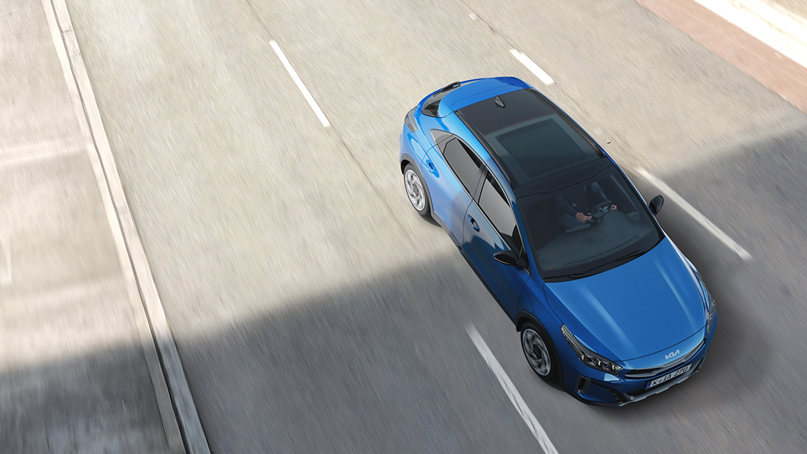 CGI-Visual für Spurfolgeassistent (LFA)